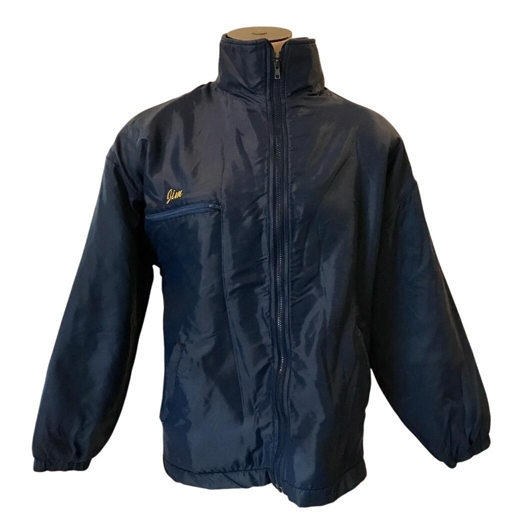 1980's "Jim" Quilted Nylon Work Jacket Mens Size M
